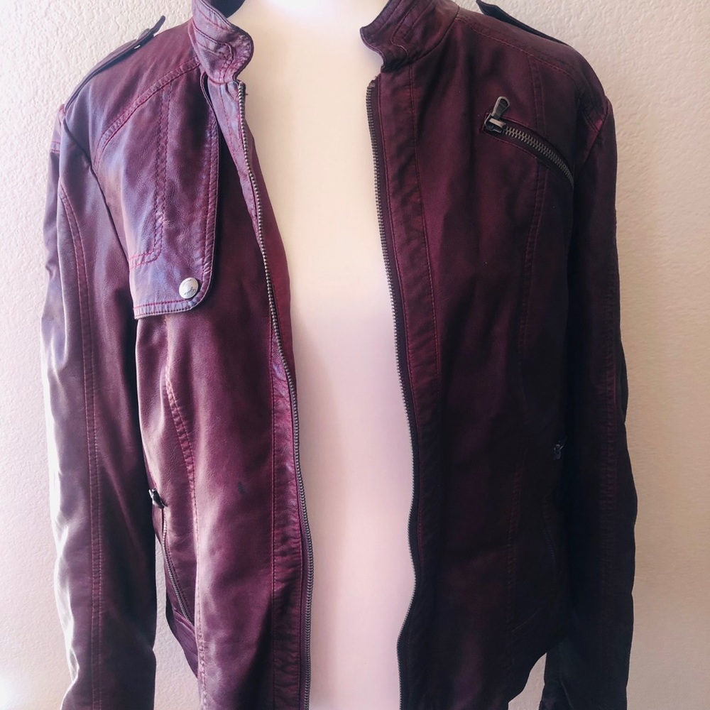 Guess faux leather Moto jacket